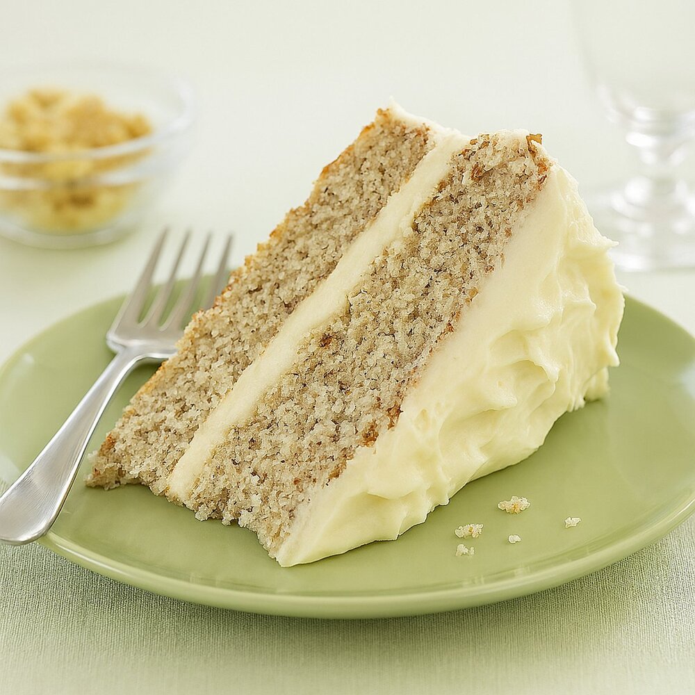 Banana Cake with Cream Cheese Icing